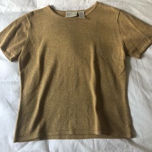 Sparkly Gold Top